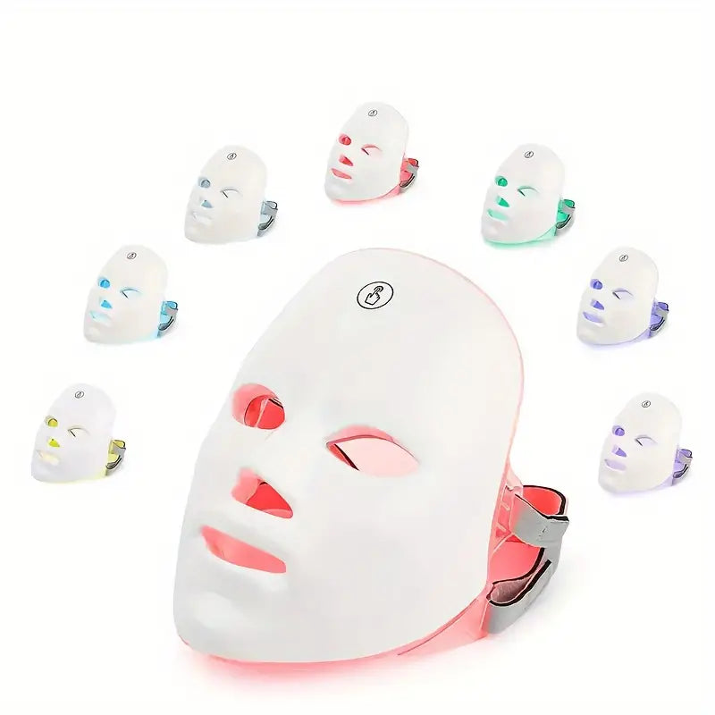 7-Color LED Light Therapy Mask | Skincare Solution for Home